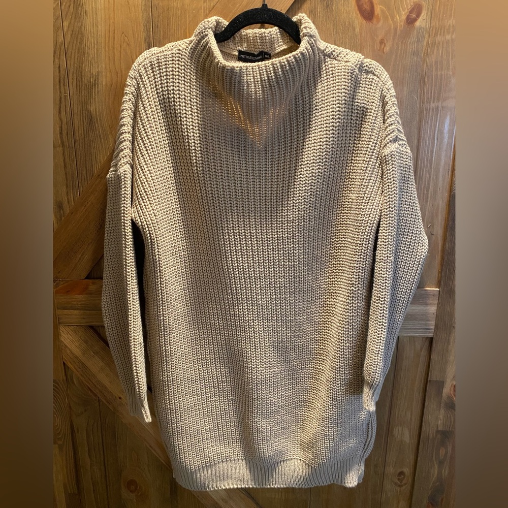BNWT PrettyLittleThings Oversized Cable Knit Dress